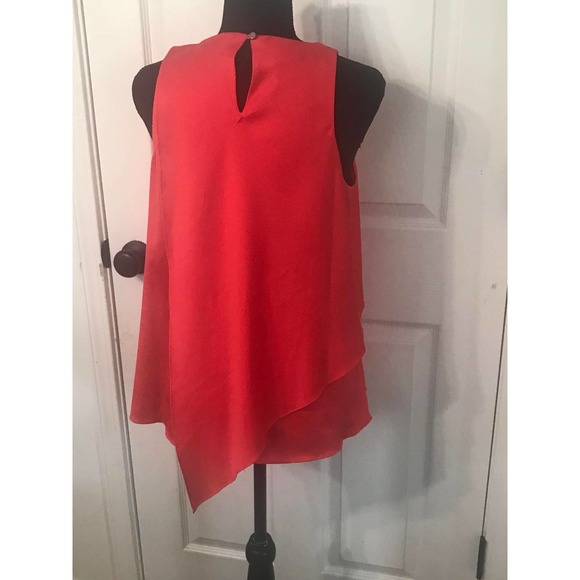 ALFANI  Women Layered Tunic Tank Asymmetrical Blouse,   Size 6 - Picture 2 of 10